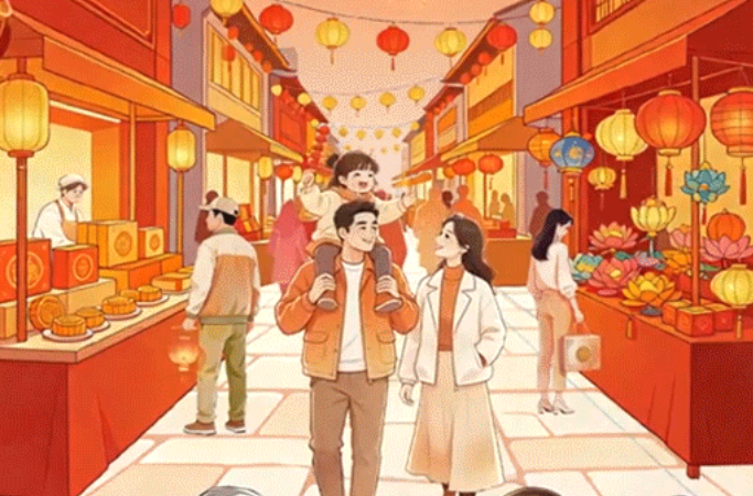 欢度国庆丨灯火万家
